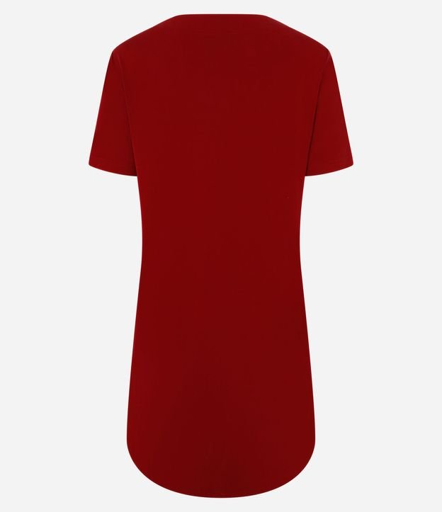 Vestido T-Shirt en Media Malla con Bolsillos 11