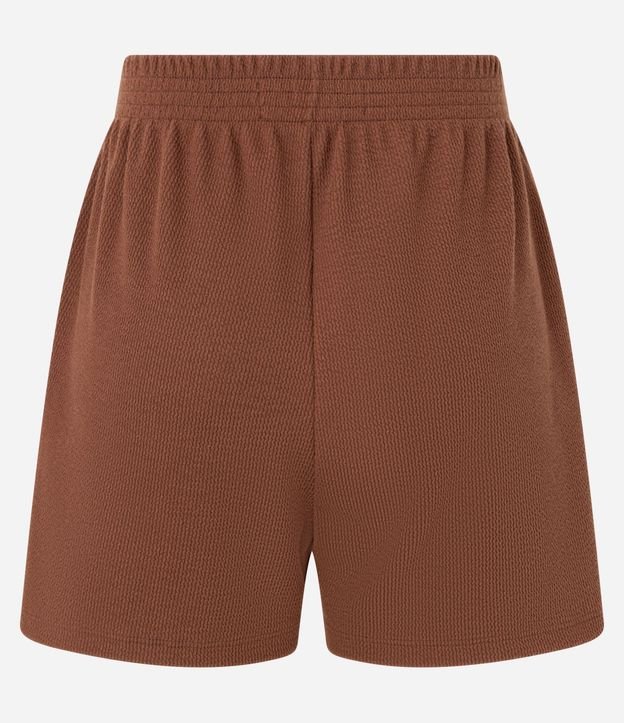 Short en Rib con Bolsillos Laterales 7
