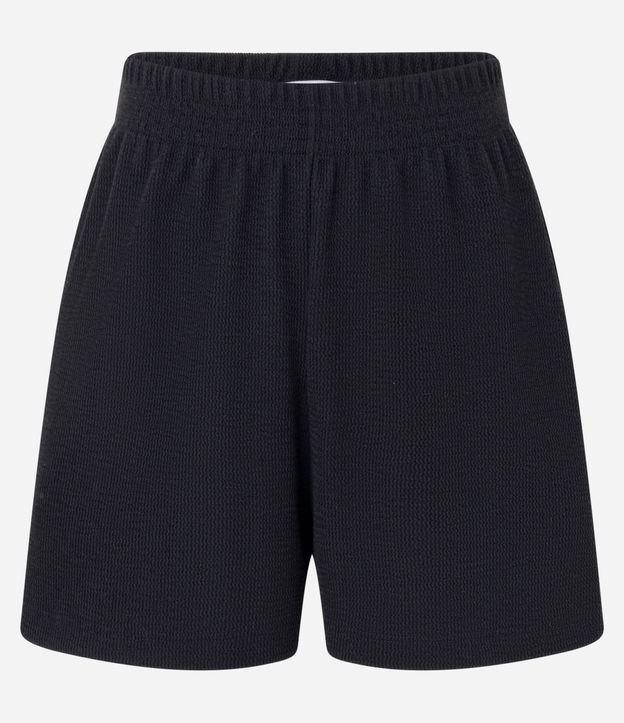 Short en Rib con Bolsillos Laterales 4