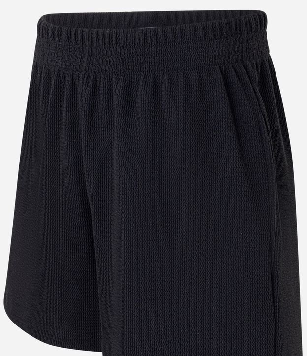 Short en Rib con Bolsillos Laterales 5