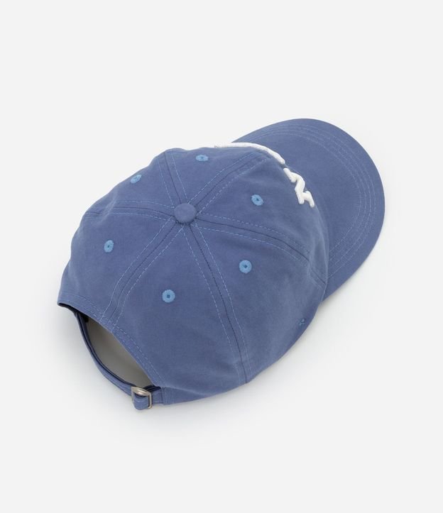 Gorra en Sarga con Estampa Bordada NYC 4