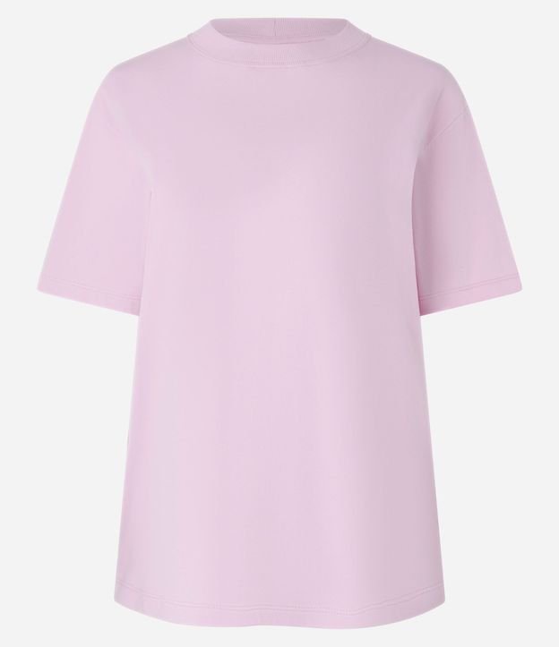 Remera en Algodón con Cuello Redondo 5