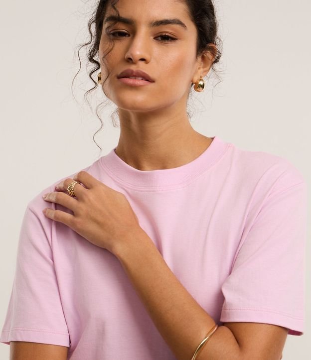 Remera en Algodón con Cuello Redondo 3