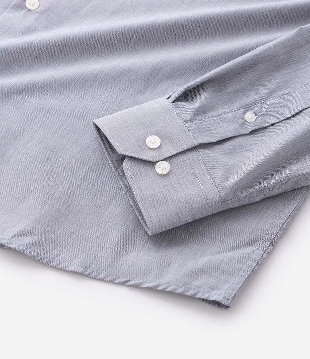 Camisa Regular Básica en Algodón con Manga Larga 9