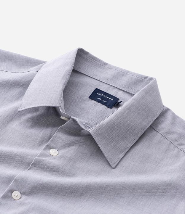 Camisa Regular Básica en Algodón con Manga Larga 10