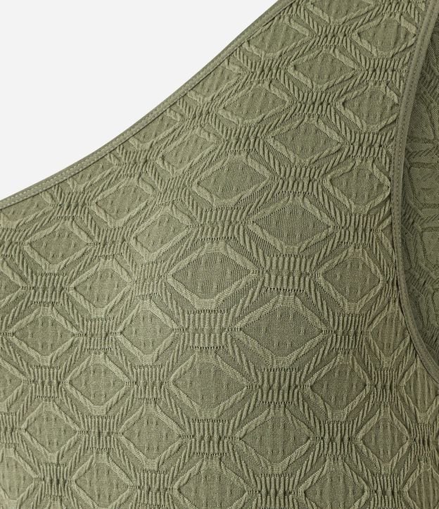 Body Hombro Único Seamless con Textura 5