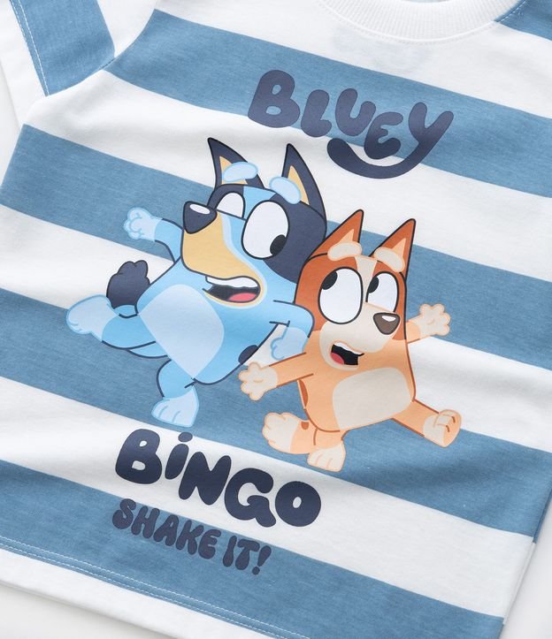 Remera Infantil con Estampa Bluey y Bingo - Talle 2 a 6 años 8