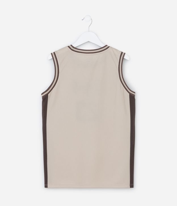 Musculosa Deportiva Infantil con Estampa Baloncesto Toronto - Talle 5 a 14 años 3