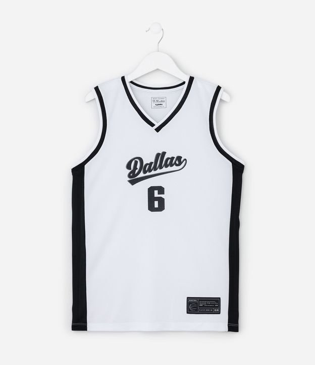 Musculosa Deportiva Infantil con Estampa Dallas 6 - Talle 5 a 14 años 1