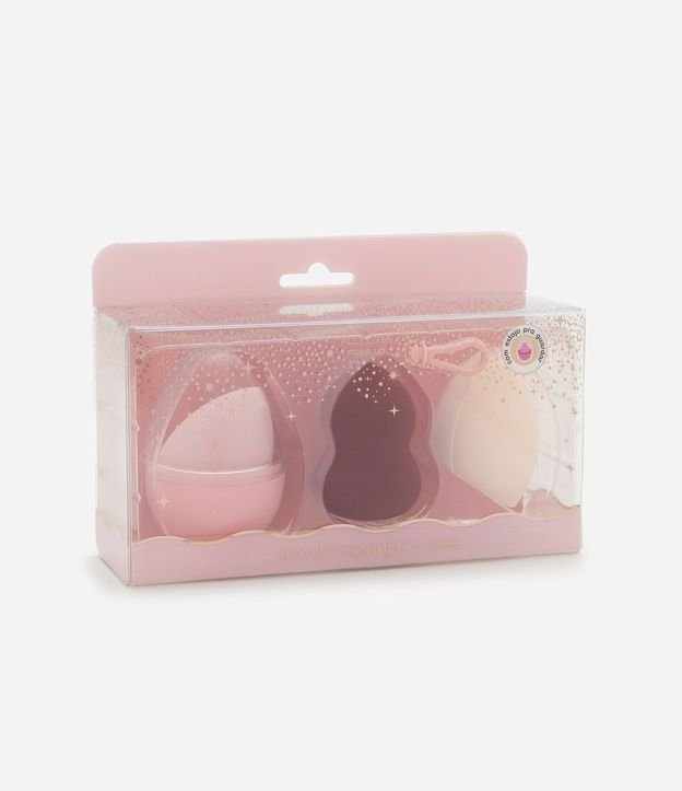 Conjunto con Tres Esponjas de Maquillaje con Estuche Navidad Alchemia 2