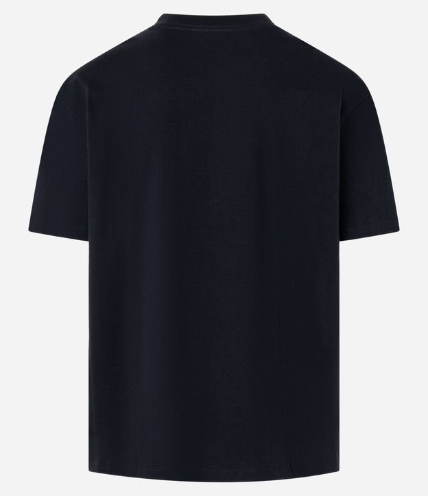 Remera Relaxed Básica en Malla 5