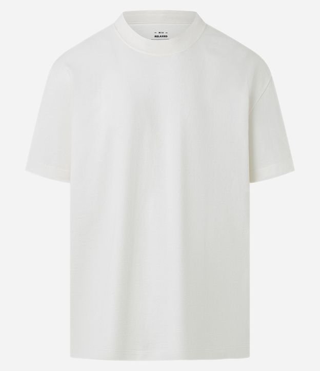 Remera Relaxed Básica en Malla 7