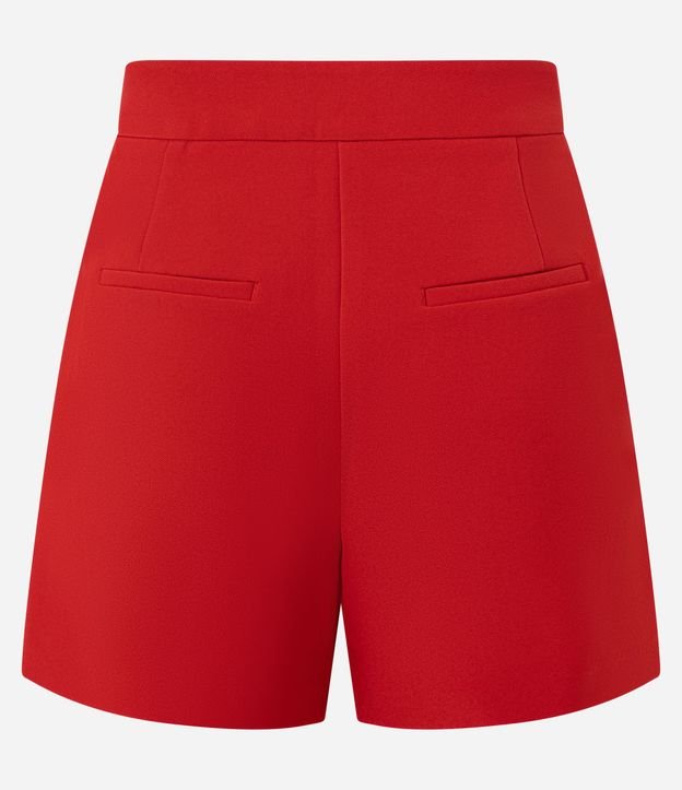 Short Sastre Cintura Alta con Bolsillos Laterales 6