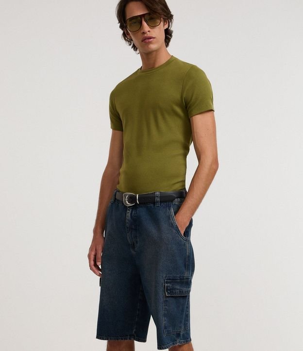 Bermuda Baggy Cargo en Jeans 3