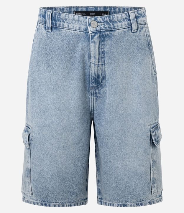 Bermuda Baggy Cargo en Jeans 6
