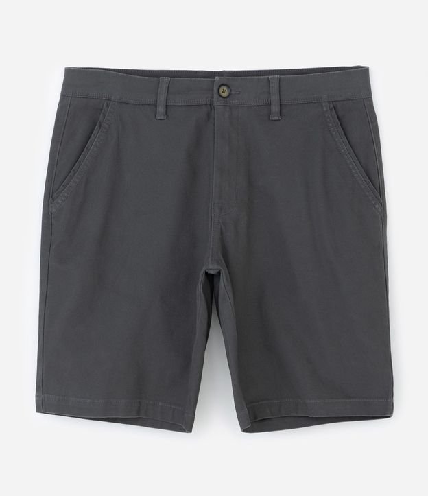 Bermuda Slim en Sarga con Elastano