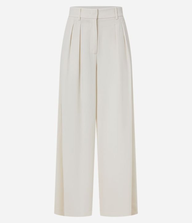 Pantalón Pantalona Sastrería con Pliegues 7