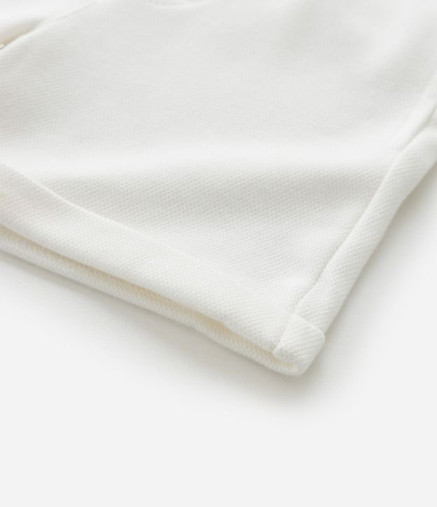 Bermuda Infantil en Piquet con Bajo Plegado - Talle 1 a 4 años 6