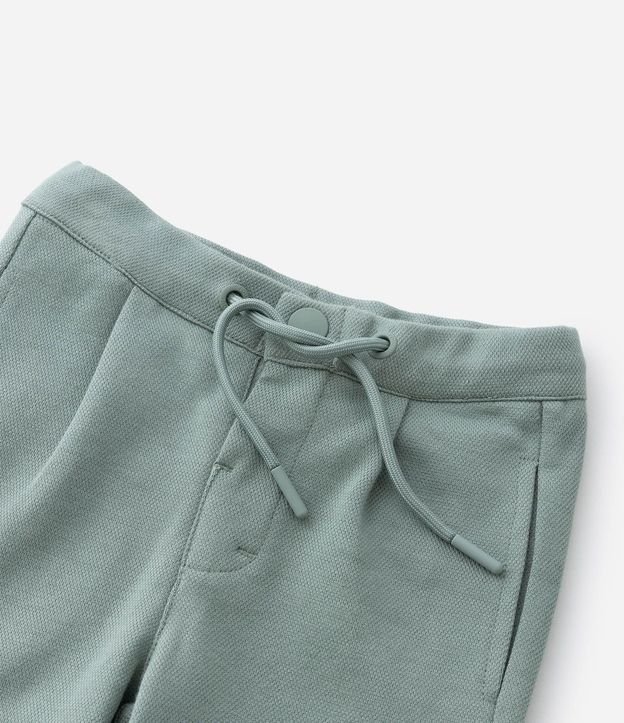 Bermuda Infantil en Piquet con Bajo Plegado - Talle 1 a 4 años 8