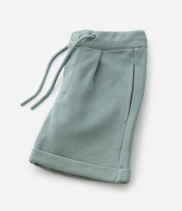 Bermuda Infantil en Piquet con Bajo Plegado - Talle 1 a 4 años 9