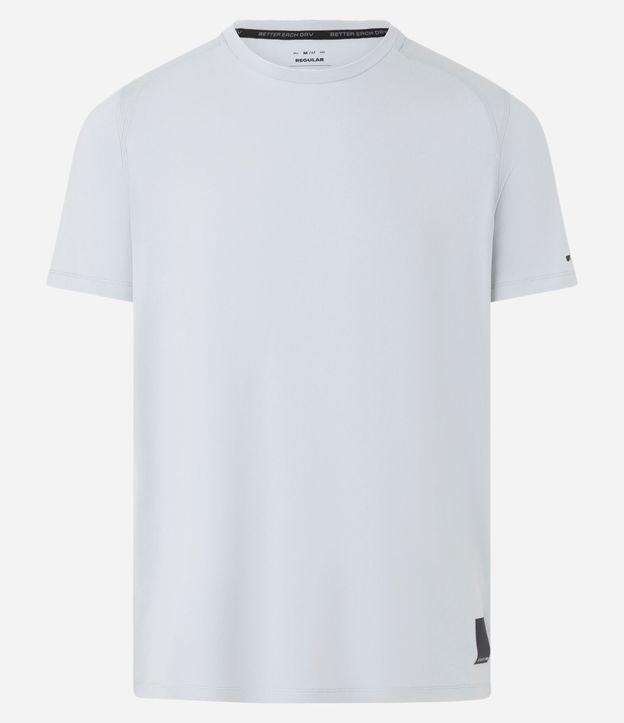 Remera Deportiva con Etiqueta en la Barra y Manga Corta 7