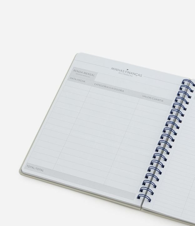 Planner Capa Dura con Figuras y Estampa de Ojo Turco 3