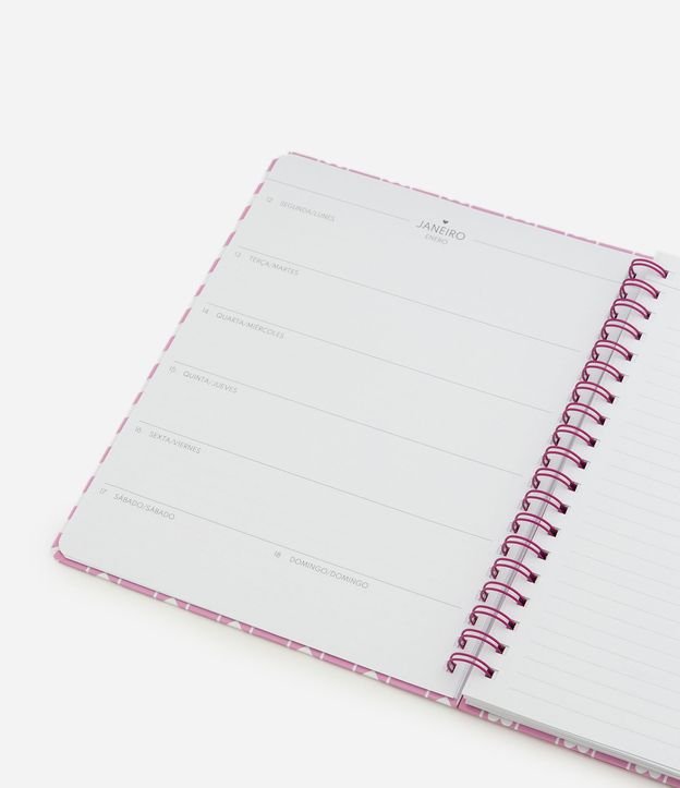 Planner de Capa Dura con Estampa de Hello Kitty 4