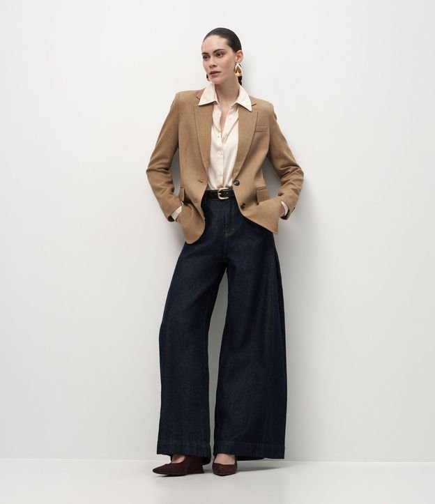 Blazer Comfort Alfaiatado con Solapas y Puntadas 2