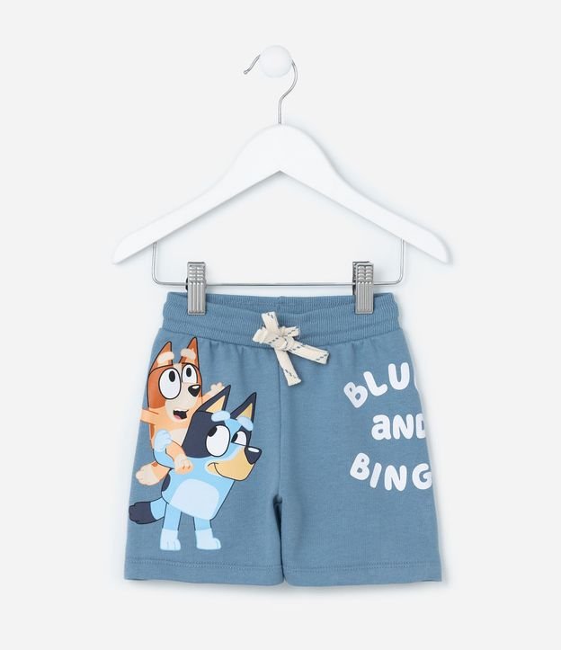 Bermuda Infantil en Algodón con Estampa Bluey - Talle 2 a 6 años