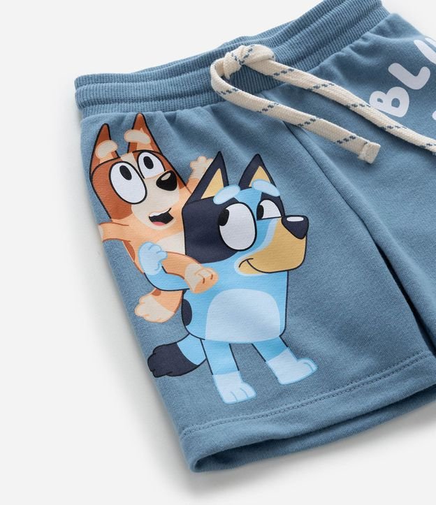 Bermuda Infantil en Algodón con Estampa Bluey - Talle 2 a 6 años 7