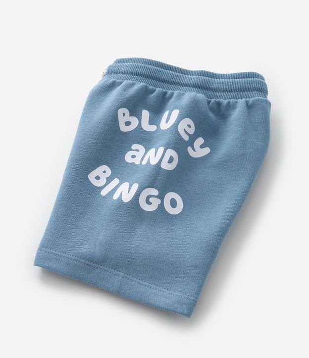 Bermuda Infantil en Algodón con Estampa Bluey - Talle 2 a 6 años 8