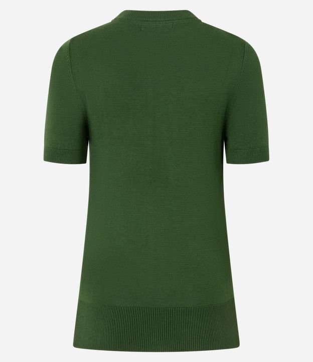 Blusa Básica de Punto con Cuello Redondo 10