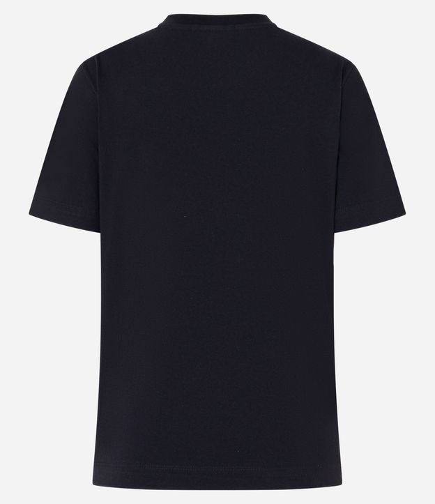 Remera Slim en Algodón con Estampa New York Atelier 6