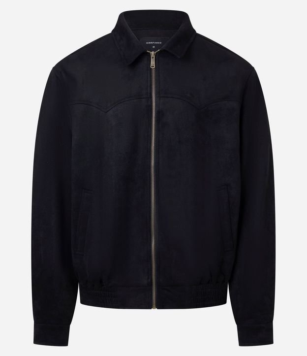Campera con Detalles en Recorte y Bajo con Elástico 9
