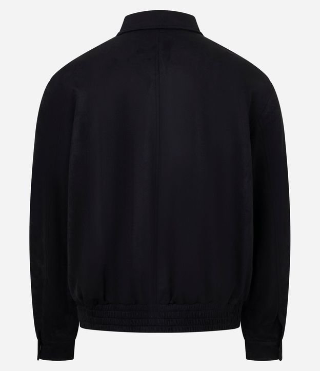 Campera con Detalles en Recorte y Bajo con Elástico 10