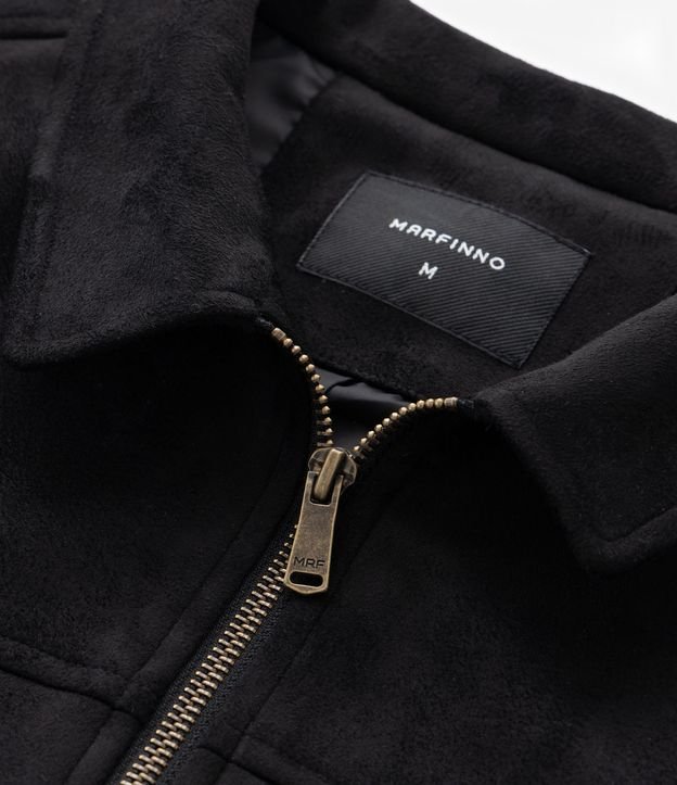 Campera con Detalles en Recorte y Bajo con Elástico 11