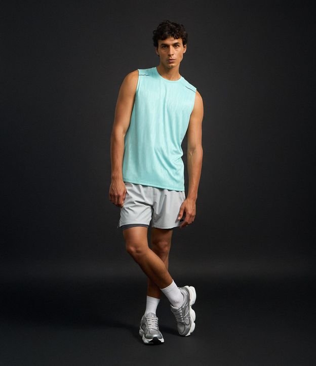 Musculosa Regular Deportiva con Estampa Heat Print 2