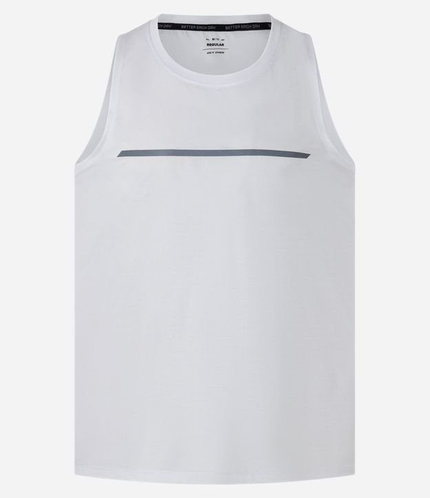 Musculosa Regular Deportiva en Tecnologia Dry con Detalle Reflectante 7
