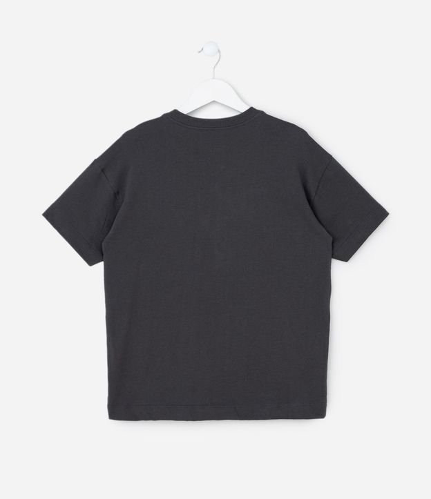 Remera Oversized Infantil Estampa de Garfield - Talle 5 a 14 años 2