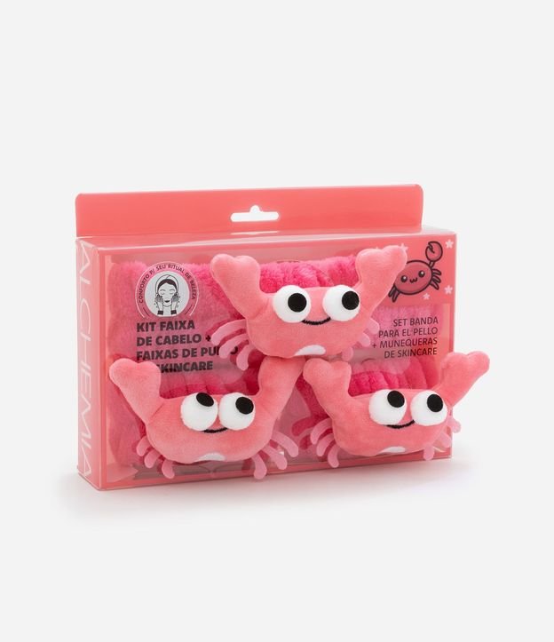 Kit Vincha para el Pelo + Muñequeras Cangrejo Alchemia 5
