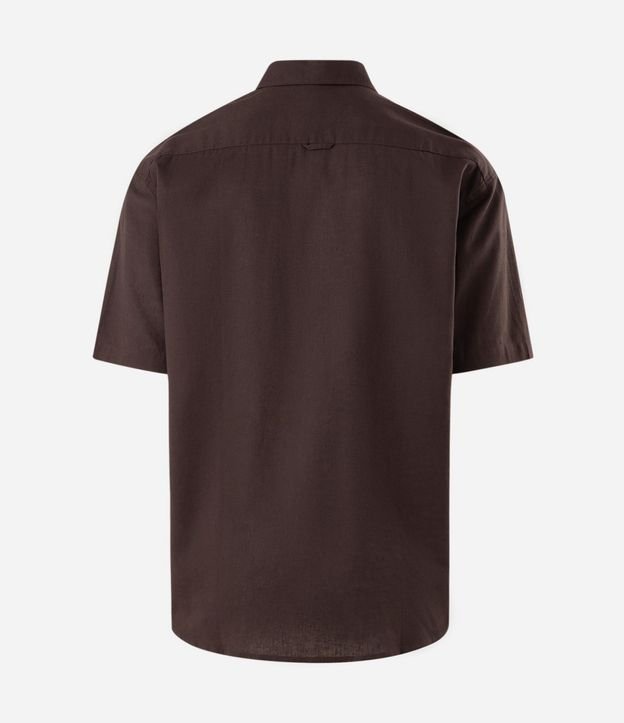Camisa Relaxed en Cáñamo con Bolsillo 9