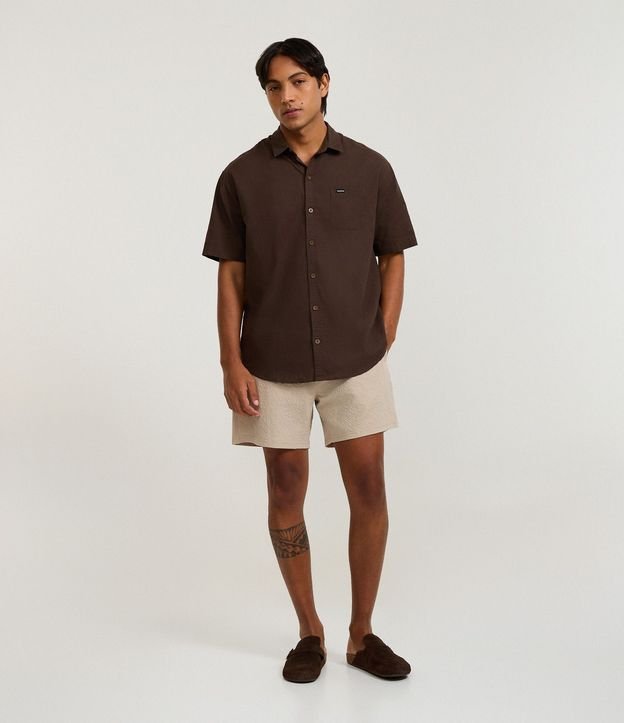 Camisa Relaxed en Cáñamo con Bolsillo 3