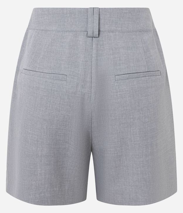 Short Sastrer Cintura Alta en Crepé con Doble Trabillas 6