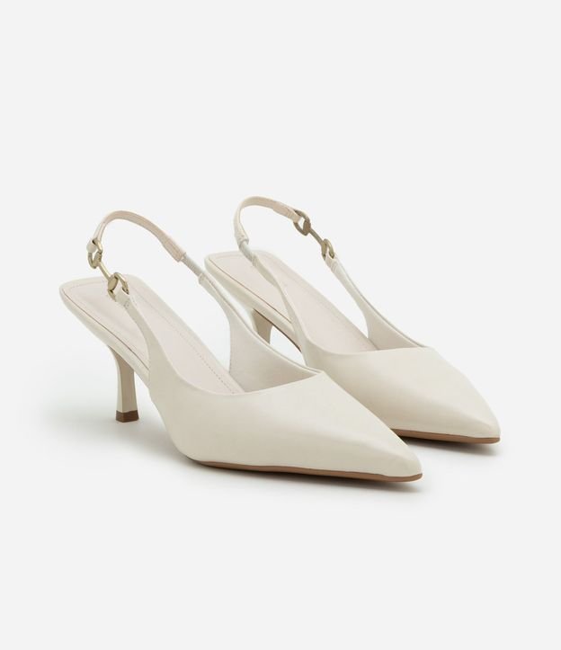 Zapato Slingback con Adorno Lateral 2