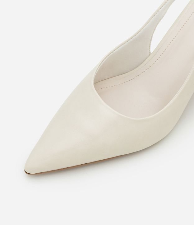 Zapato Slingback con Adorno Lateral 3
