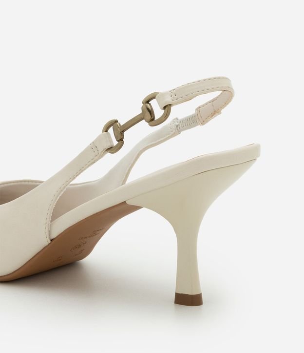 Zapato Slingback con Adorno Lateral 4