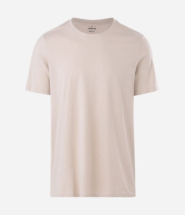 Remera Regular Básica en Algodón 2