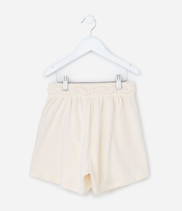 Short Infantil con Bordado Corazones en Lentejuelas - Talle 5 a 14 años 3