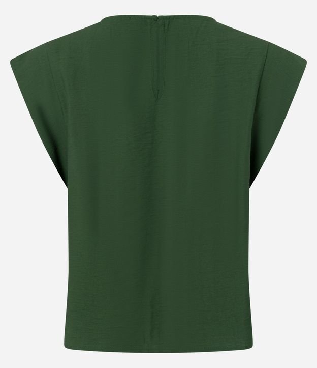 Blusa en Airflow con Recortes en el Hombro 6