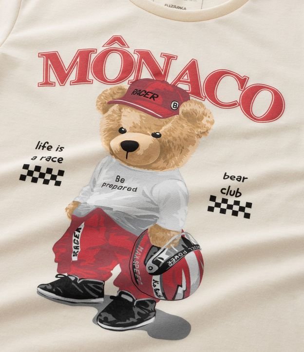 Remera Infantil con Estampa Osito Piloto - Talle 5 a 14 años 5